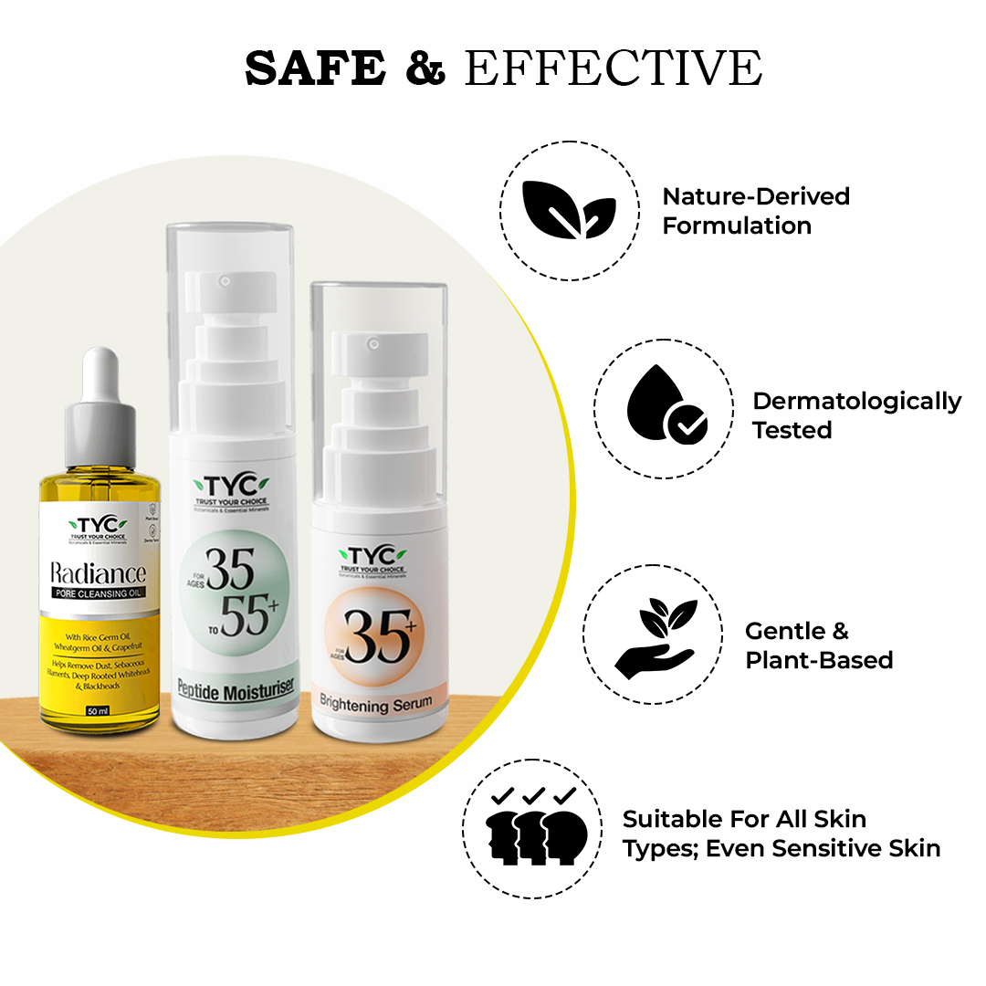 TYC Ultimate Trio for Skincare Transformation For Ages 35+