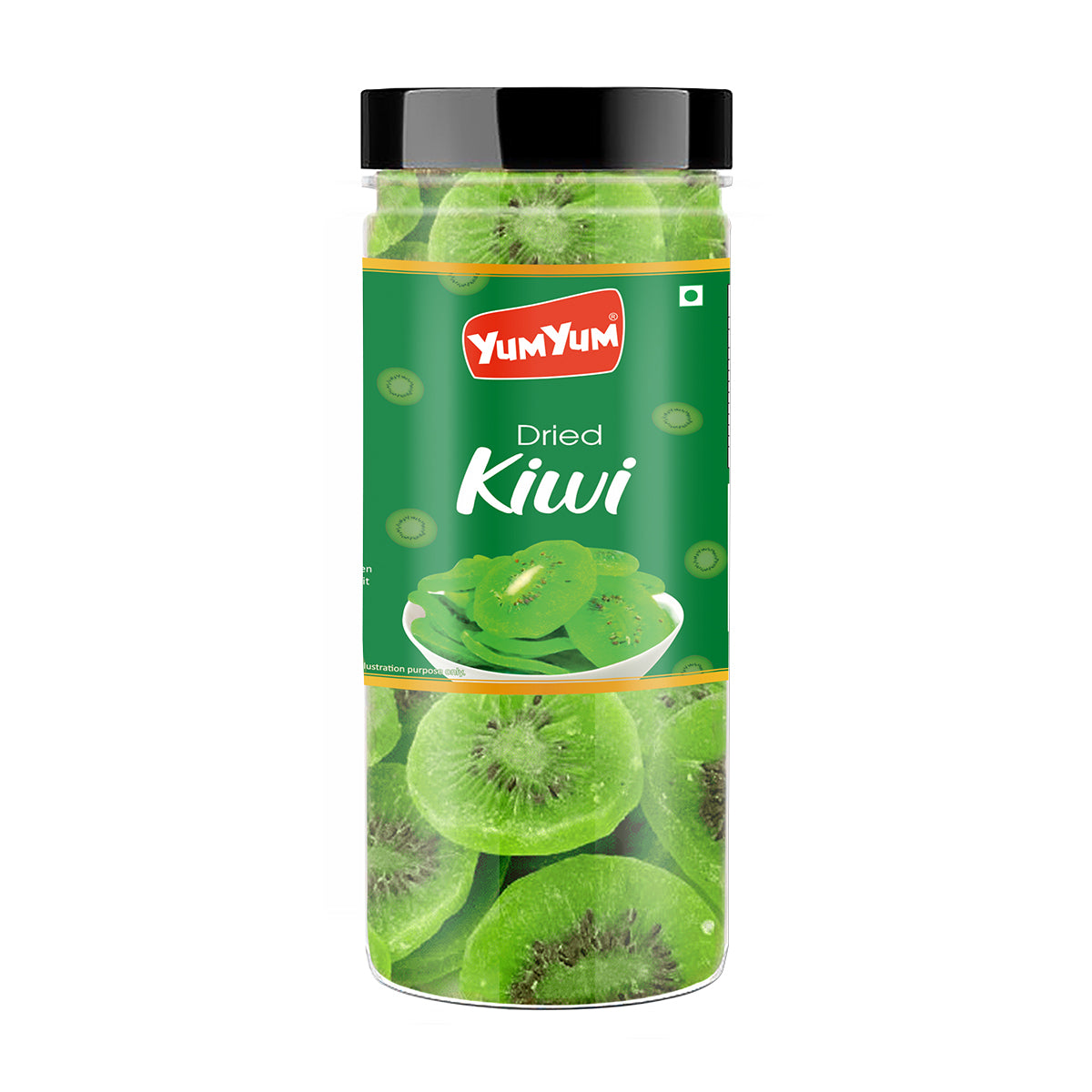 Yum Yum Dried Kiwi Jar