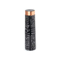 Handpainted Copper Bottle Showcasing Indigenous Artforms