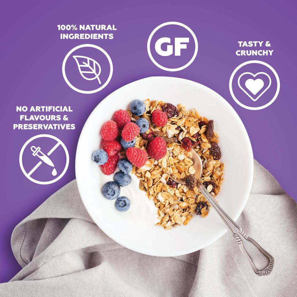 Yogabar Dark Chocolate & Cranberry Muesli - 700 gms