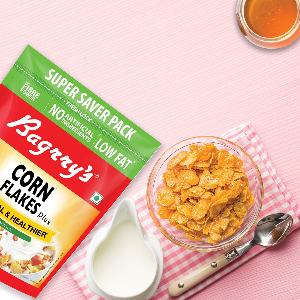 Bagrry's Corn Flakes Plus - Original and Healthier