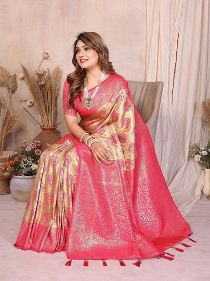 Anaita Banarasi Tissue Silk Saree