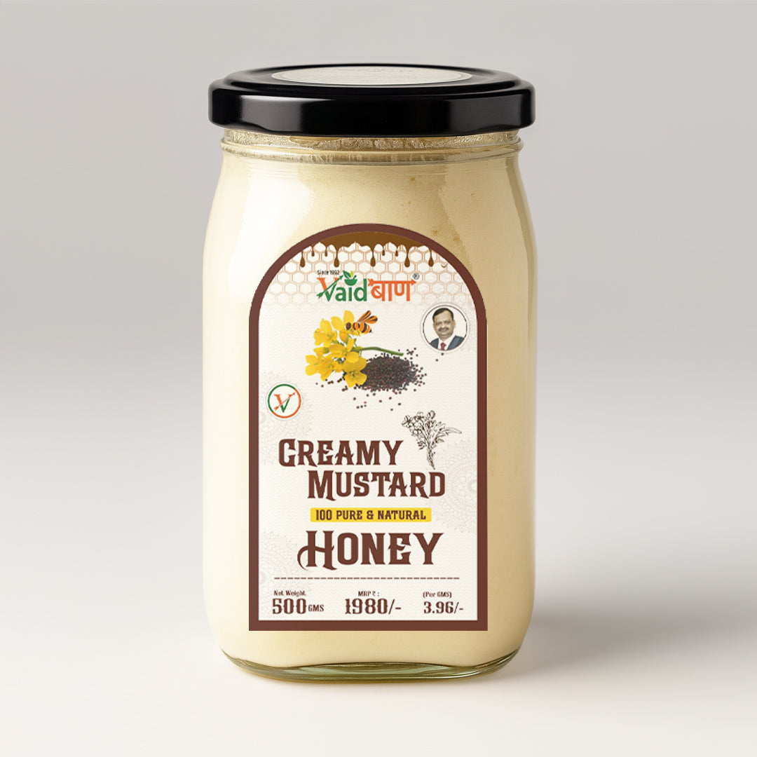 Vaidban Creamy Mustard Honey - 500 gms
