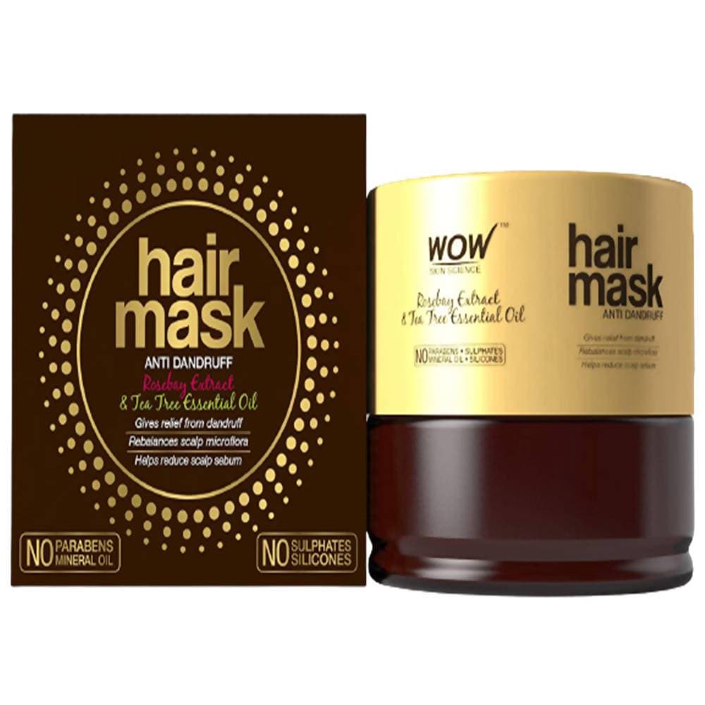 Wow Skin Science Rosebay Extract Anti-Dandruff Hair Mask - 200 ml