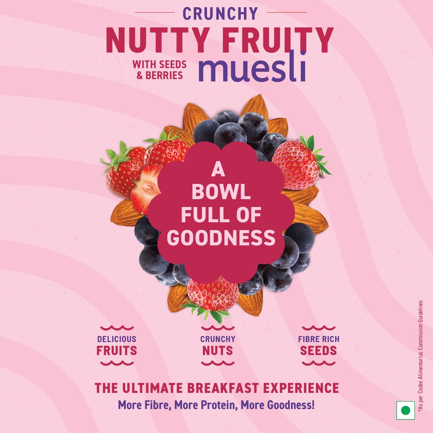 Bagrry's  Nutty Fruity Muesli