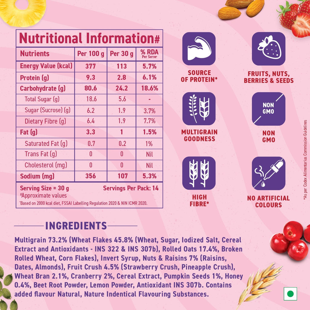 Bagrry's  Nutty Fruity Muesli