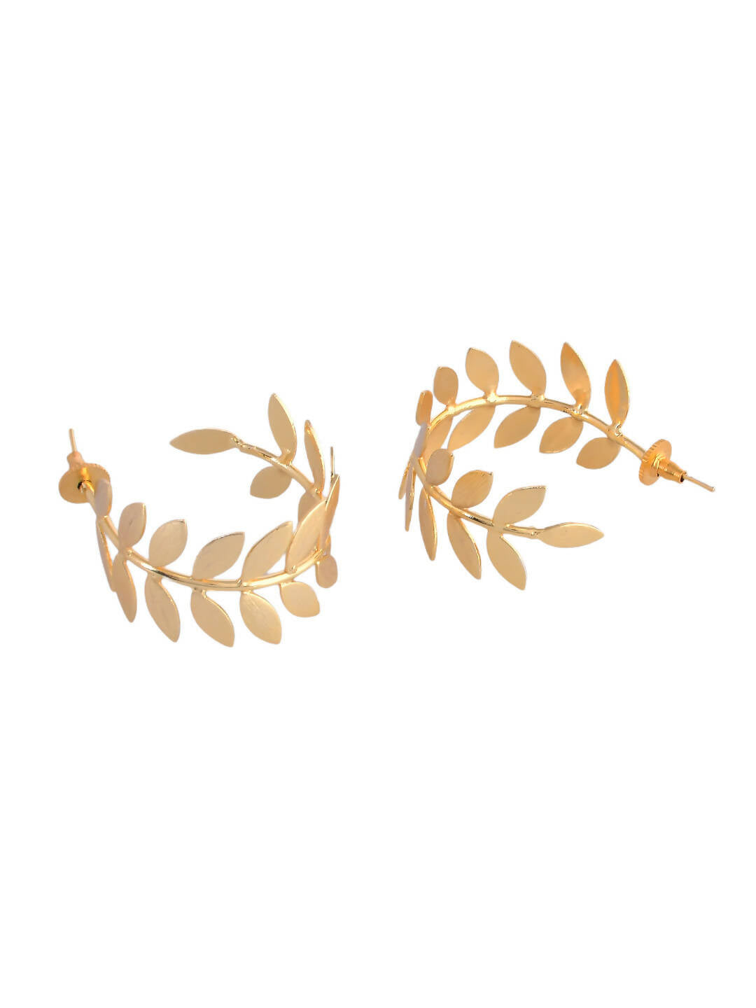 VOJ Women Gold Color stainless steel Earrings