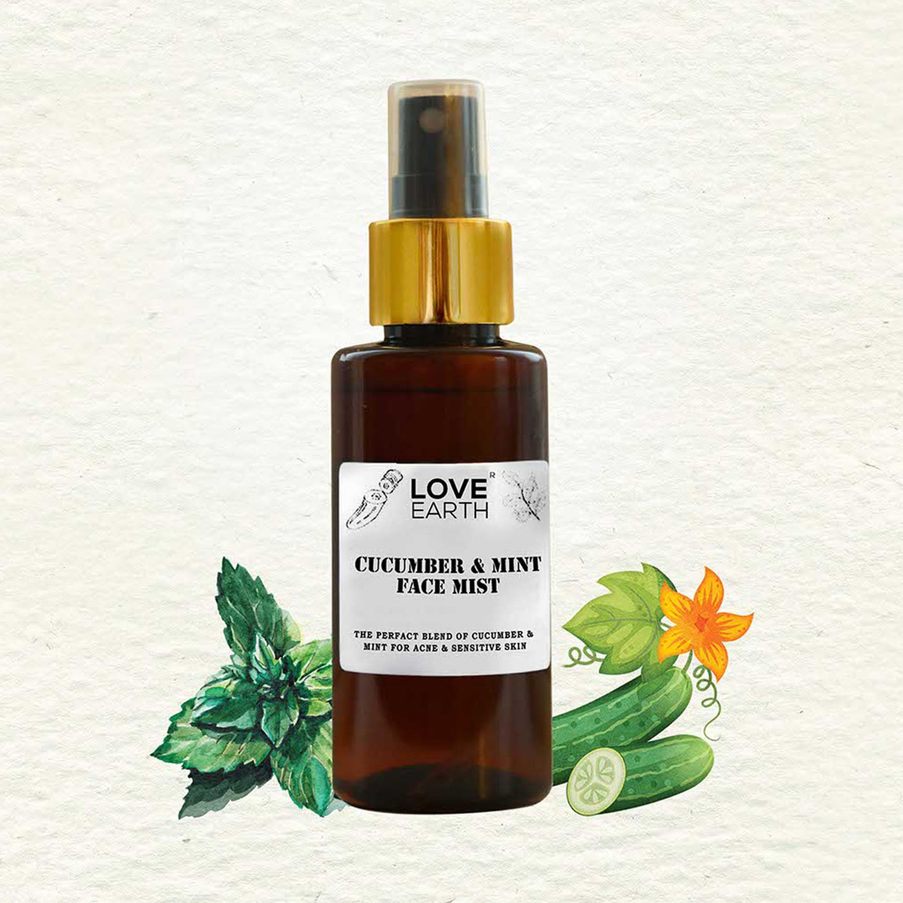 Love Earth Cucumber Mint Mist - 100 ml