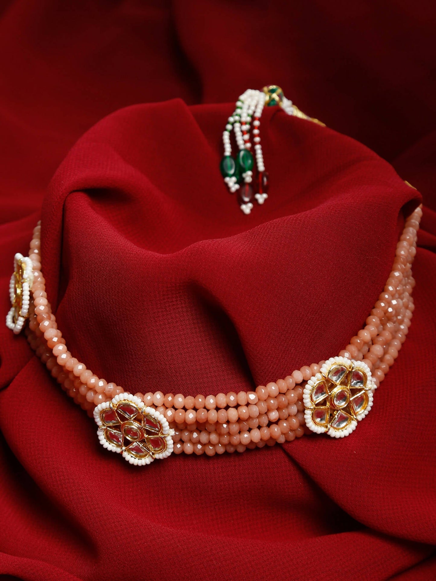 Kundan Choker - Ruby Raang