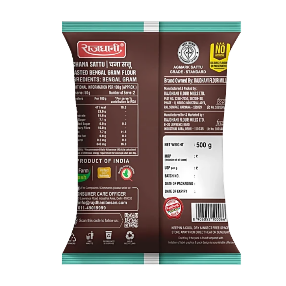 Rajdhani Chana Sattu