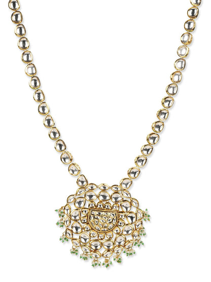 Women's Gold-Polished Necklace - Ruby Raang