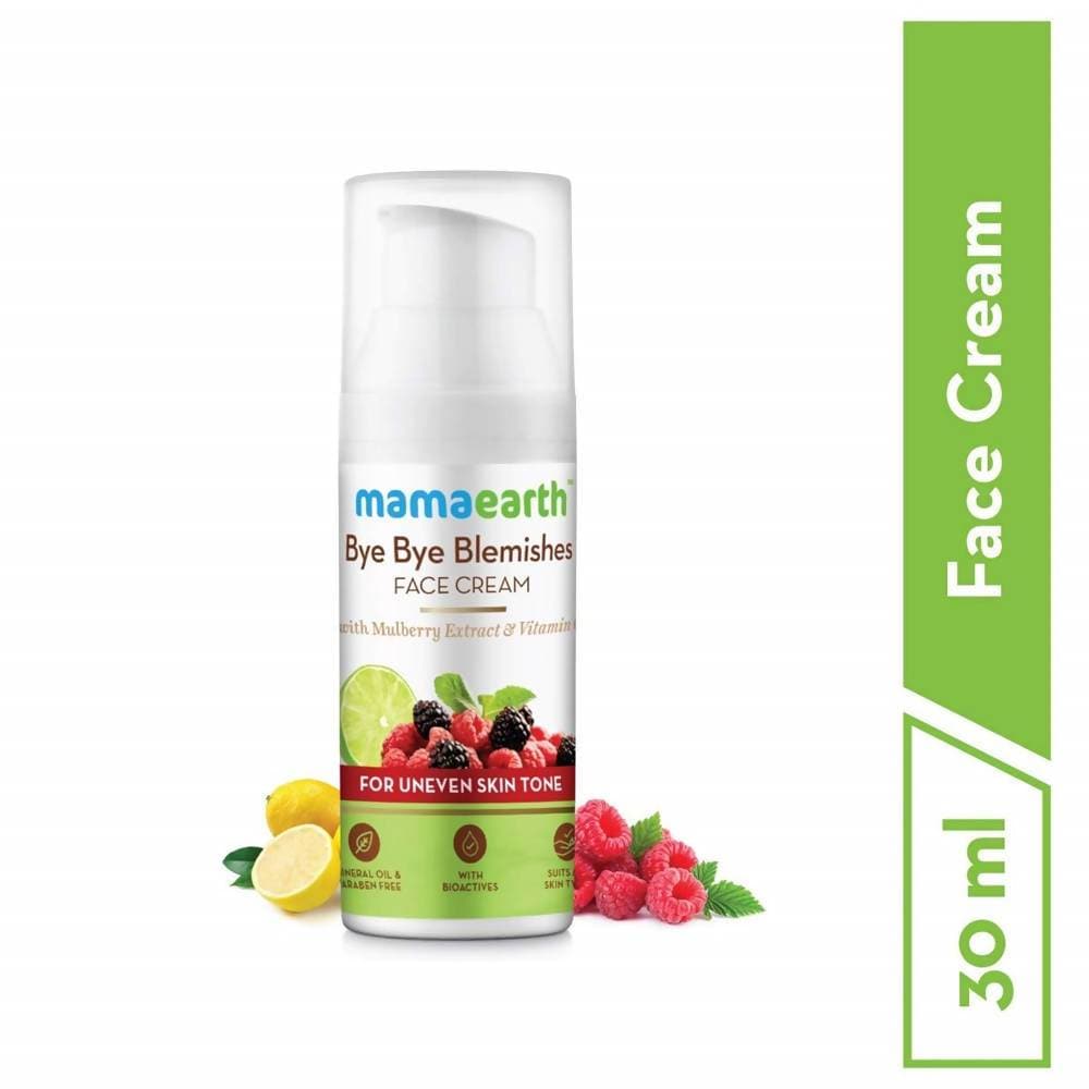 Mamaearth Bye Bye Blemishes Face Cream For Uneven Skin Tone - 30 ml