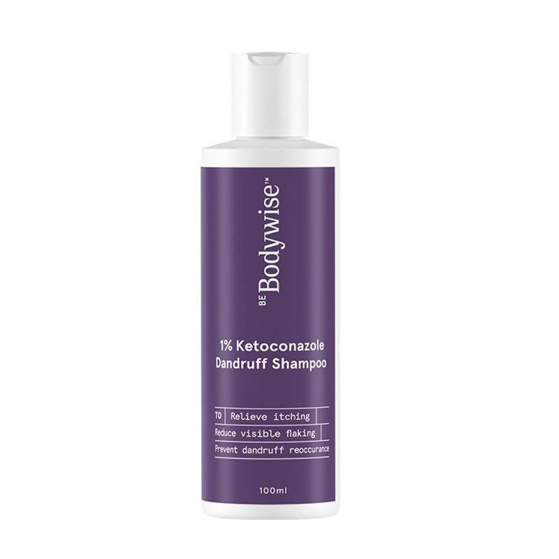 BeBodywise 1% Ketoconazole Dandruff Shampoo  - 100 ml