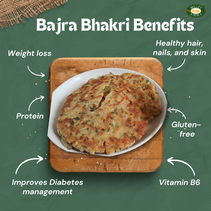 Millet Amma Baked Bajra Methi Bhakhri