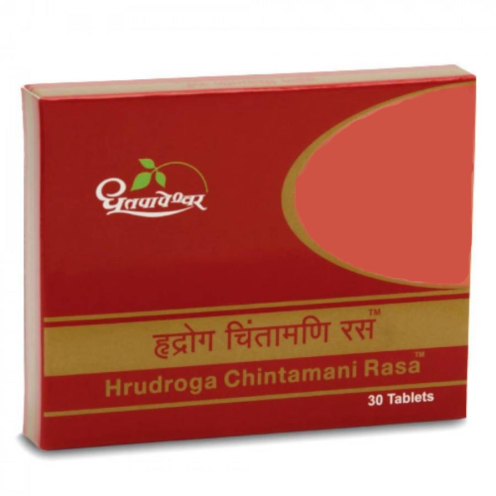 Dhootapapeshwar Hrudroga Chintamani Rasa - 30 tabs