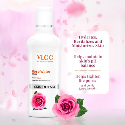 VLCC Sandal Cleansing Milk and rose water toner