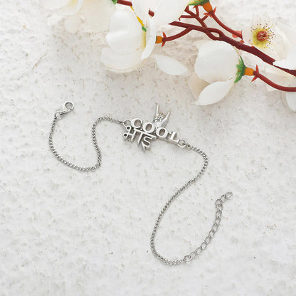trueBrowns X Voylla 925 Sterling Silver Precious Cool Bhai Bracelet Rakhi
