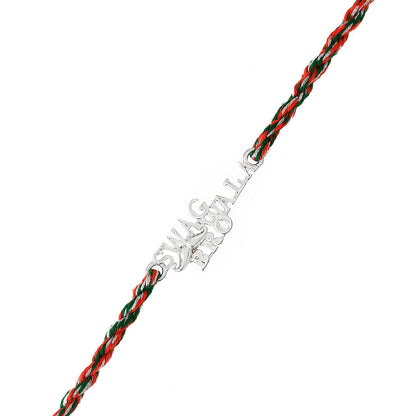 trueBrowns X Voylla 925 Sterling Silver Precious Swag Wala Bro Thread Rakhi