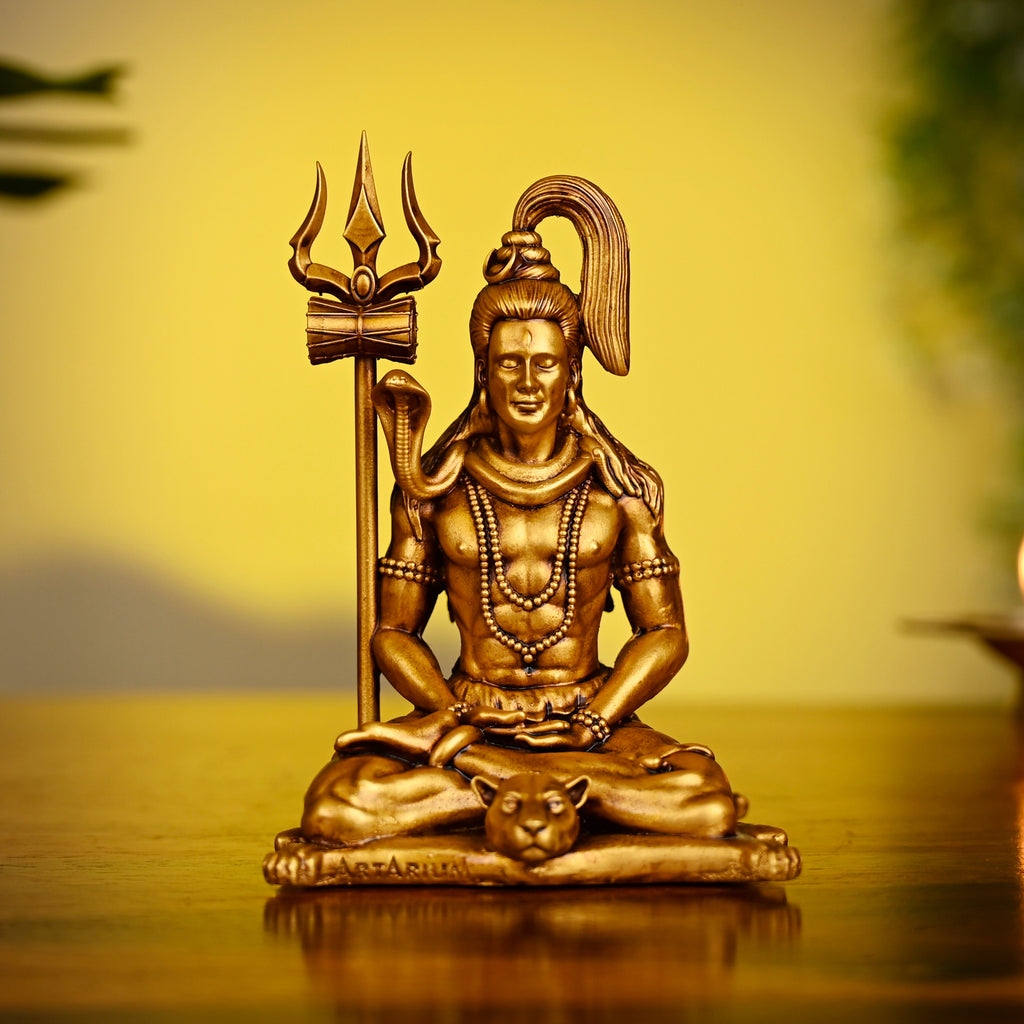 Artarium Meditating Lord Shiva Idol