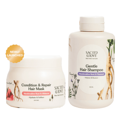 Sacred Grove Marshmallow Root Deep Conditioning Combo