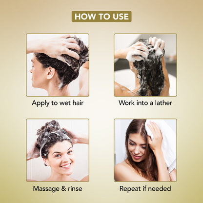 Botanic Hearth Defrizz & Repair Shampoo with Coconut Oil & Peptides