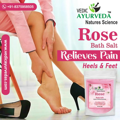 VedicAyurveda Rose Bath Salt
