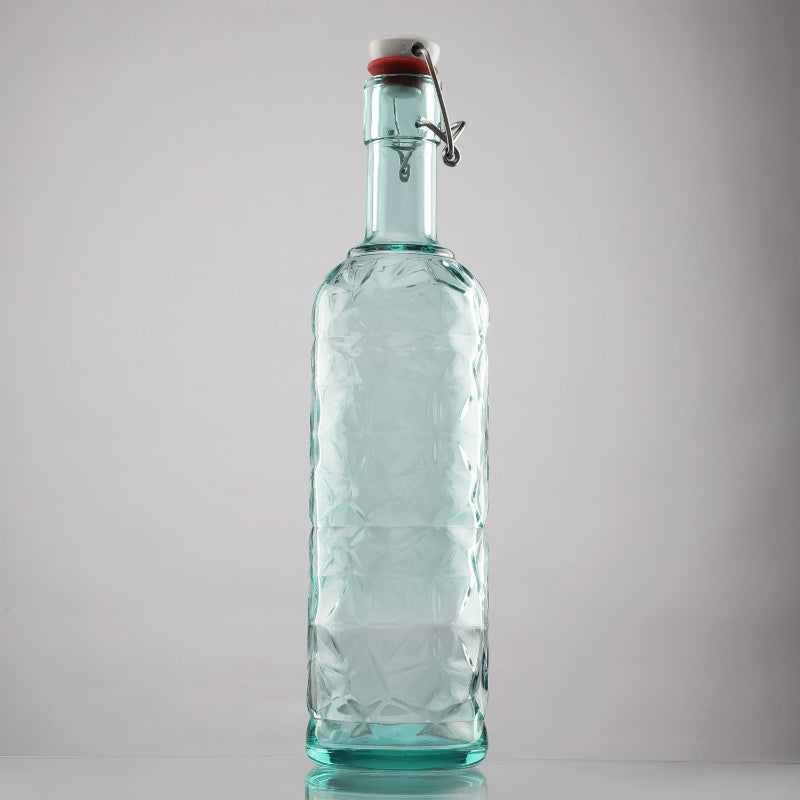Glass Tint Flip Bottle | Aqua