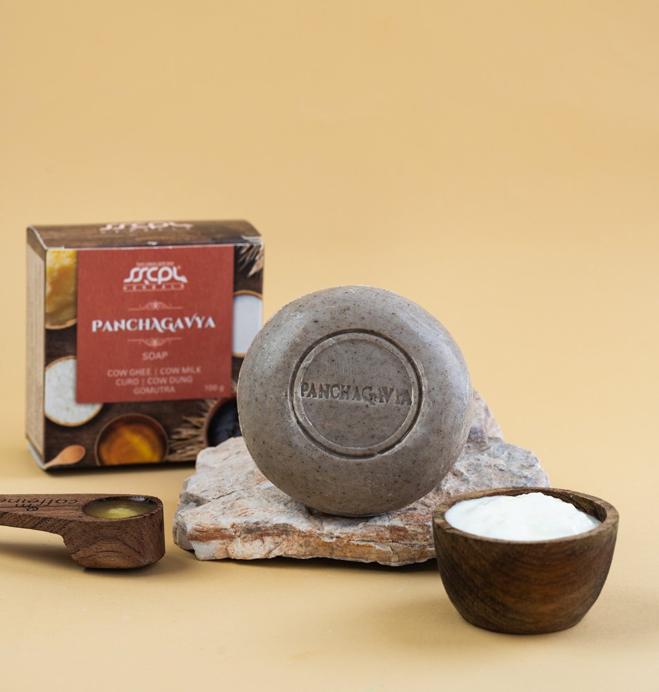 SSCPL Herbals Panchgavya Soap - 100 gms
