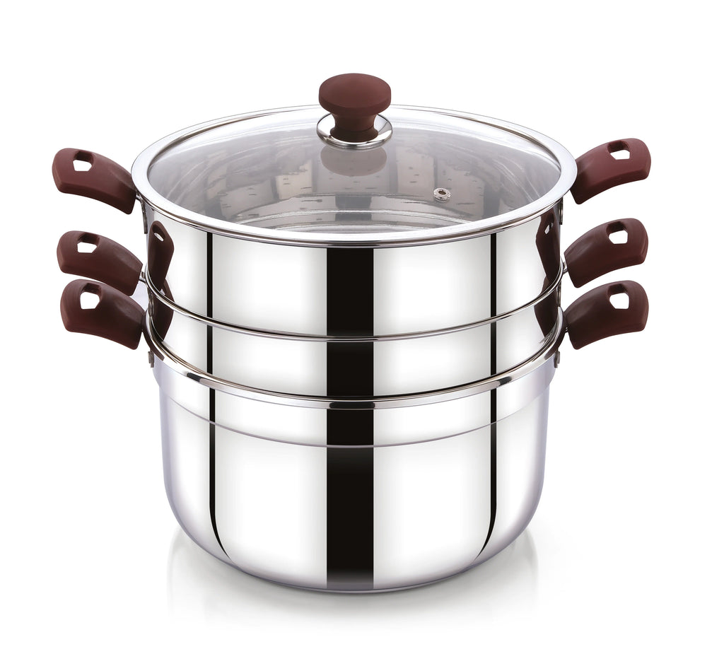 PrayLady All-in-One Triply Stainless Steel Cookpot Induction Gas
