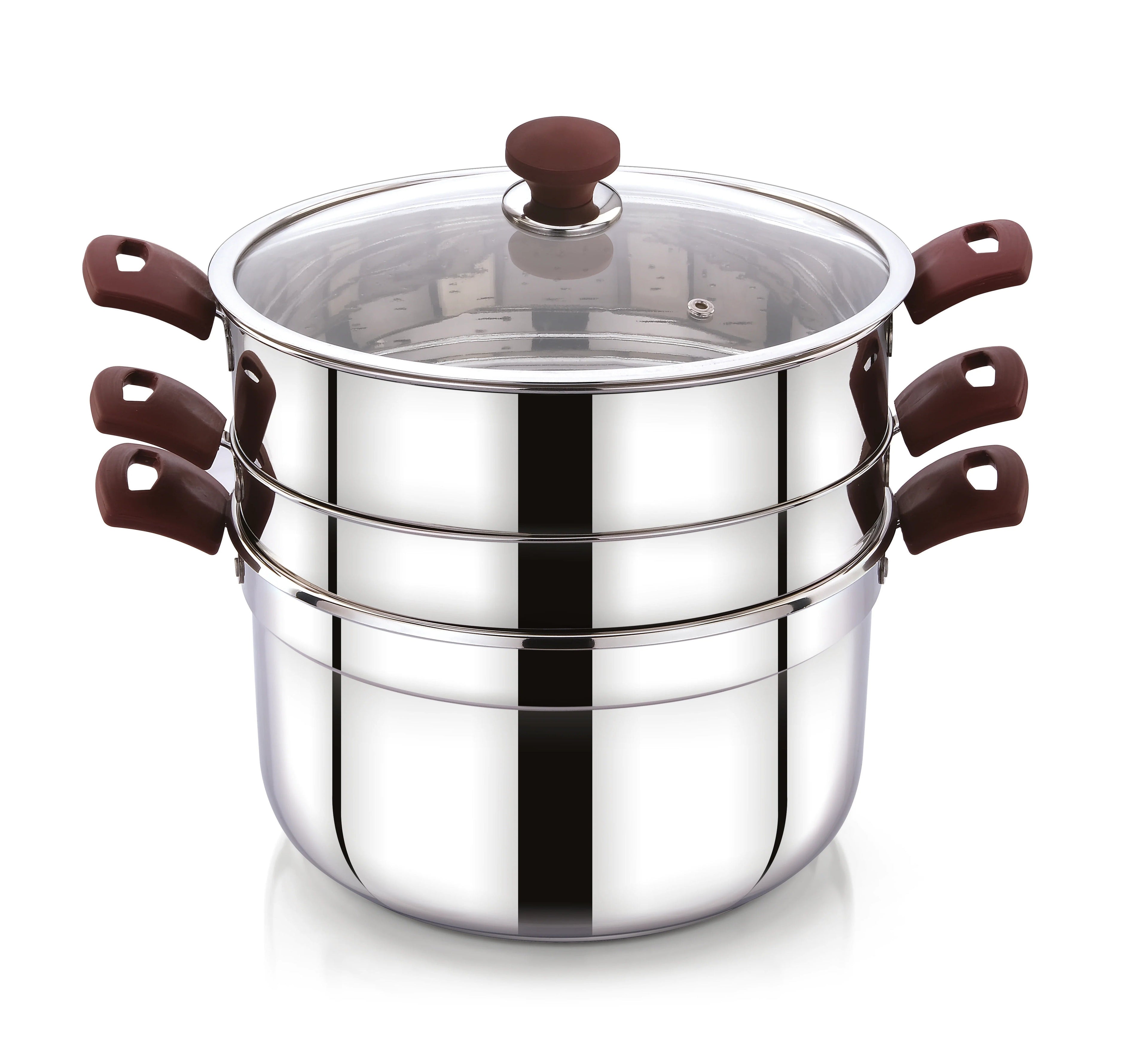 PrayLady All-in-One Triply Stainless Steel Cookpot Induction Gas