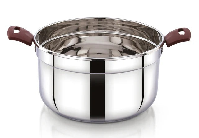 PrayLady All-in-One Triply Stainless Steel Cookpot Induction Gas