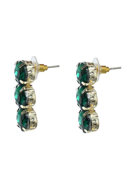 Mominos Fashion Johar Kamal Gold-Polished Finish Stone Choker For Women (Green)