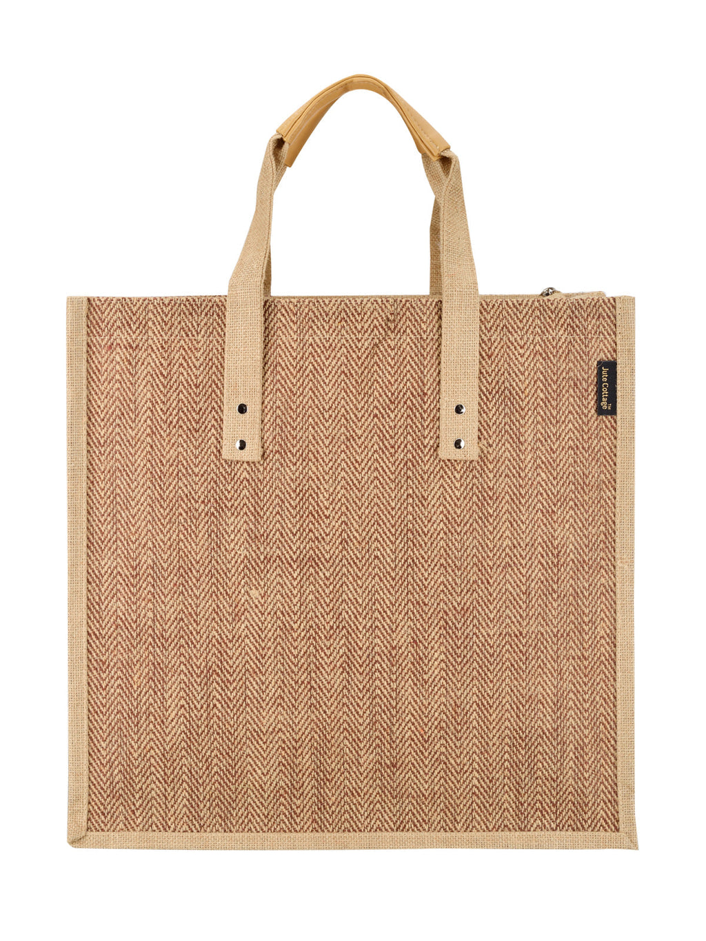 Jute Cottage Herringbone Zipper