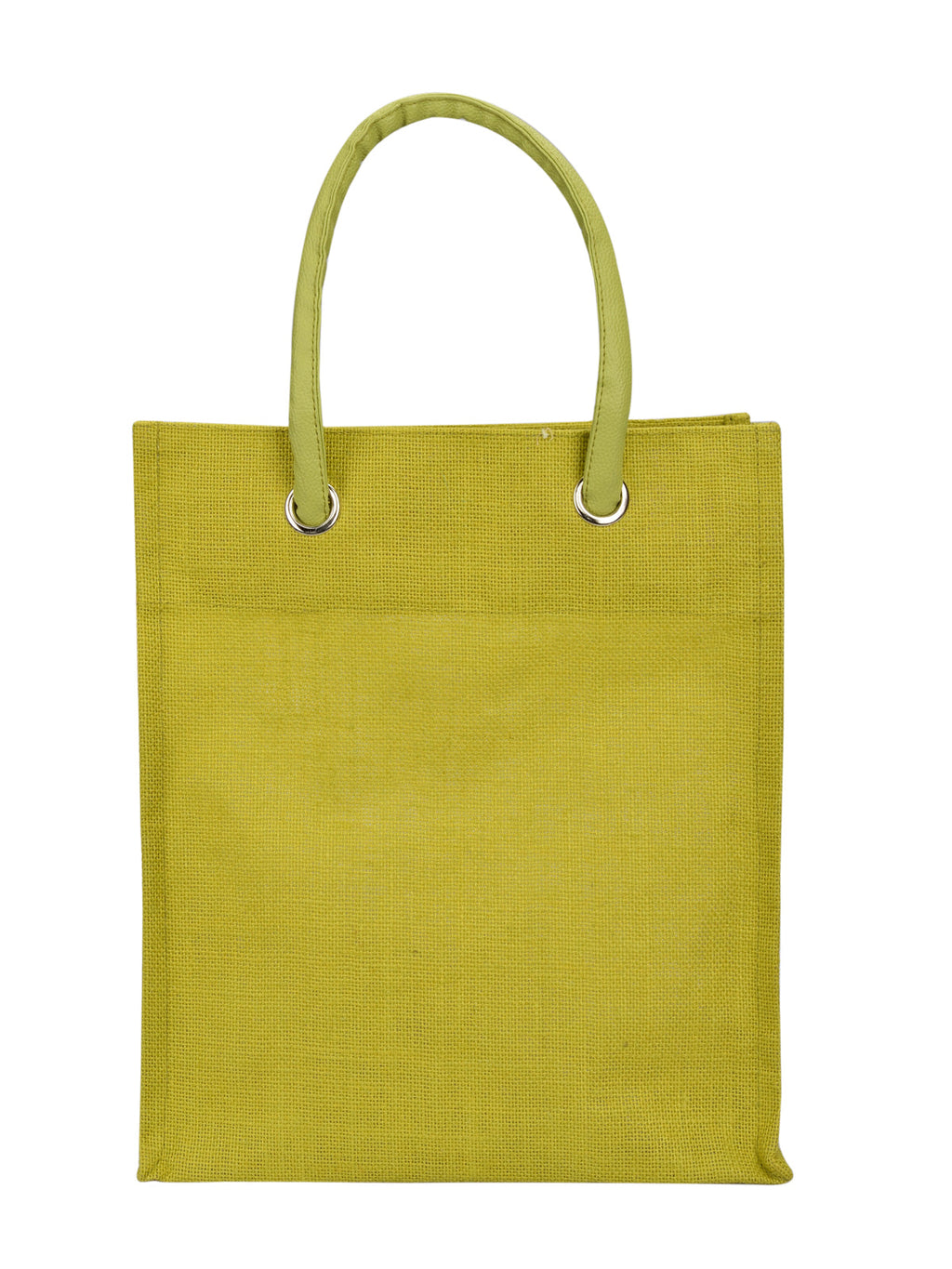 Jute Cottage Big Eyelet Lunch Bag 100% Genuine Jute Bag
