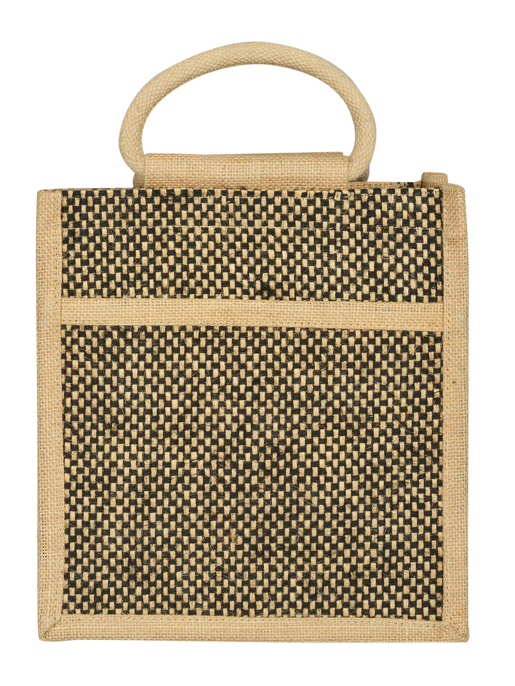 Jute Cottage Mat Weave Lunch Zipper