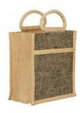 Jute Cottage Mat Weave Lunch Zipper
