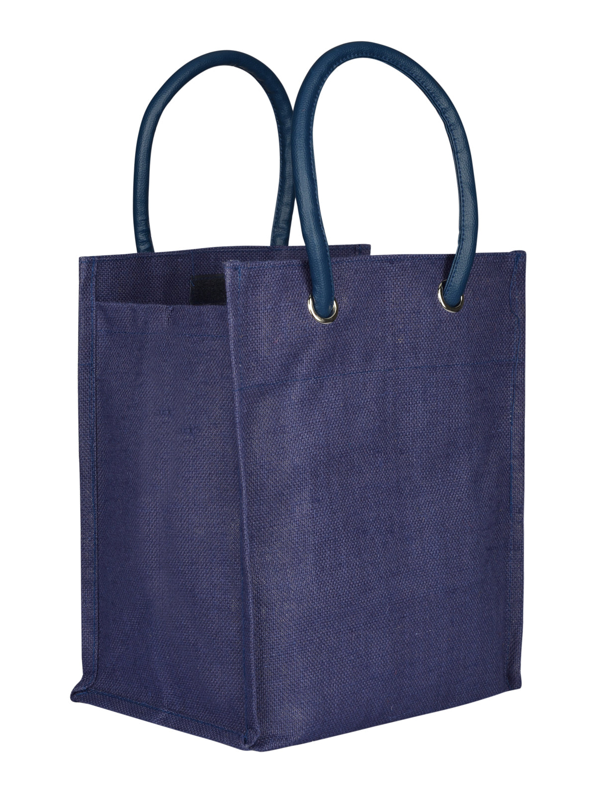 Jute Cottage Big Eyelet Lunch Bag 100% Genuine Jute Bag