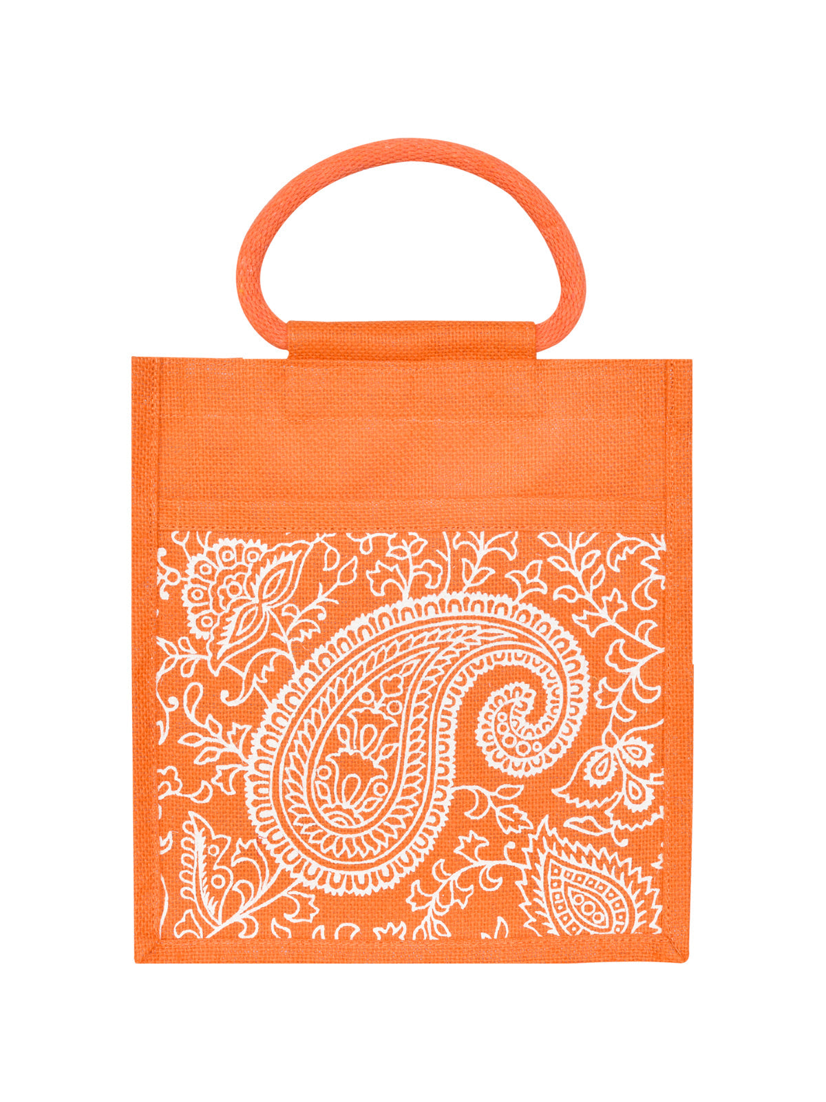 Jute Cottage Paisley Print Zipper Lunch
