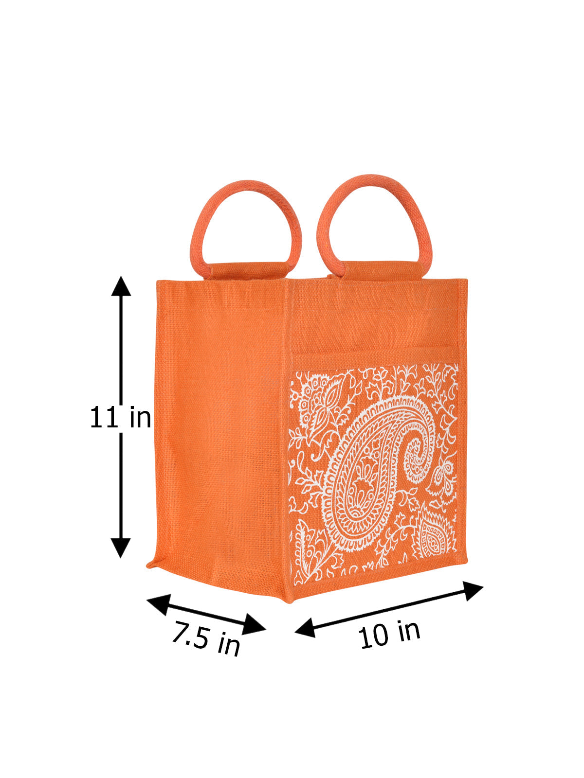 Jute Cottage Paisley Print Zipper Lunch