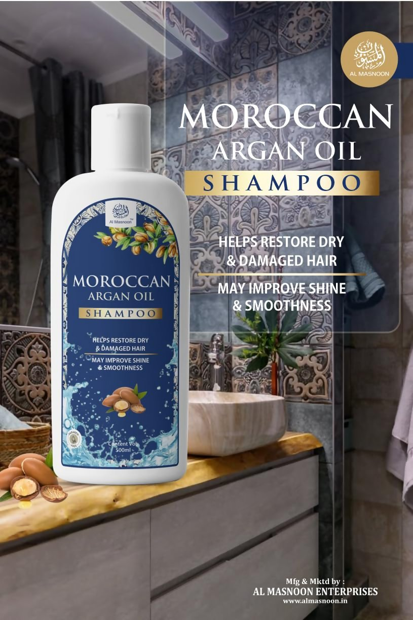 Al Masnoon Moroccan Argan Oil Shampoo