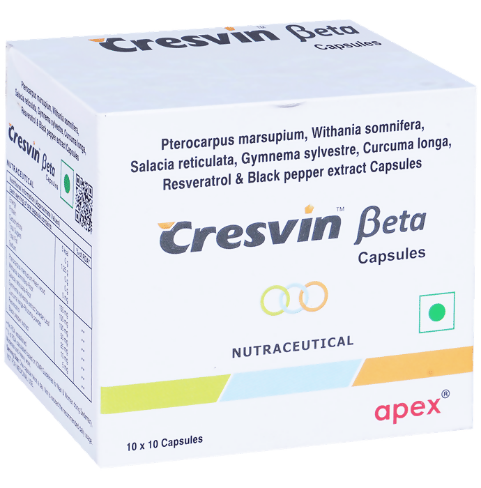 Apex Cresvin Beta Capsules