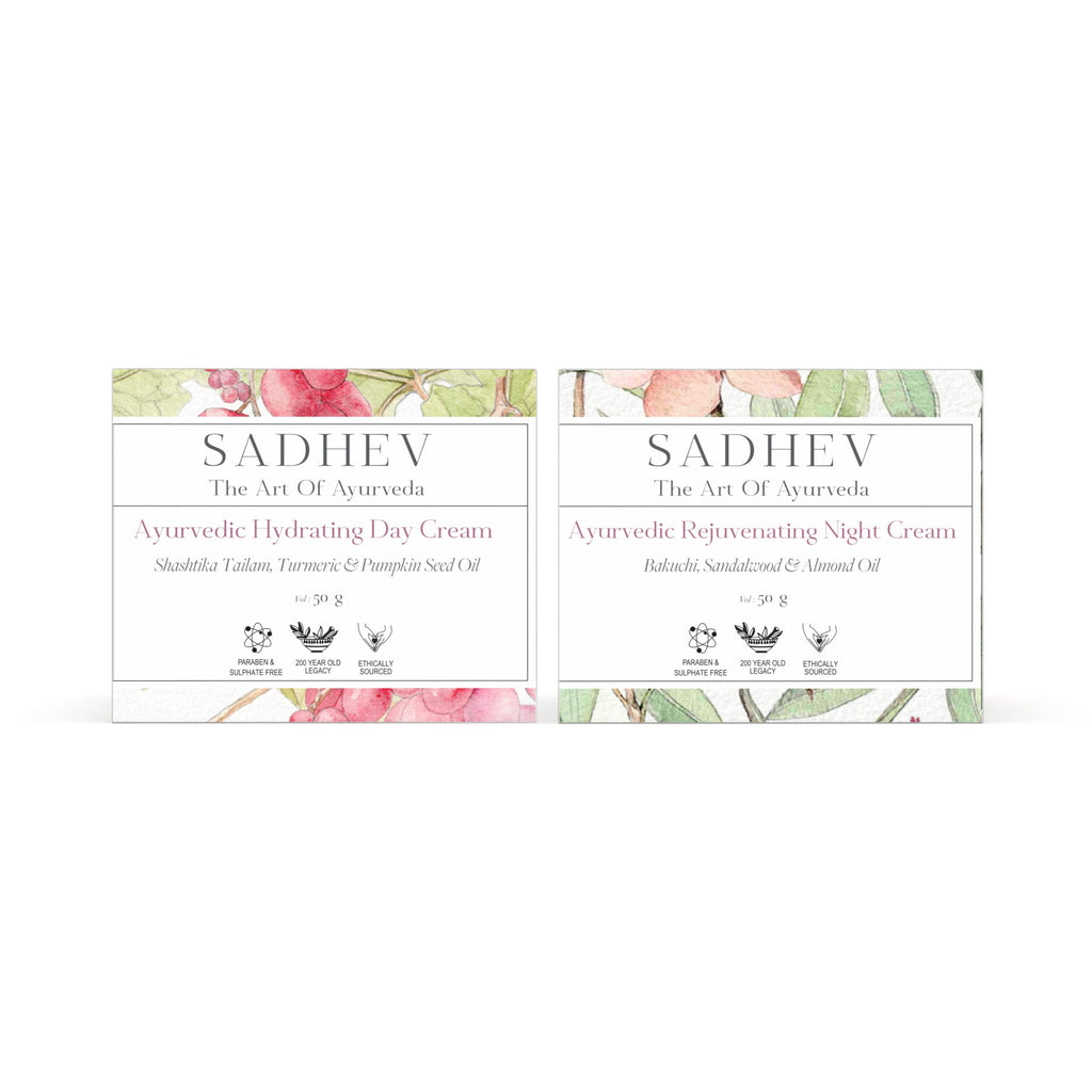 Sadhev The Ayurvedic AM-PM Moisturizing Duo