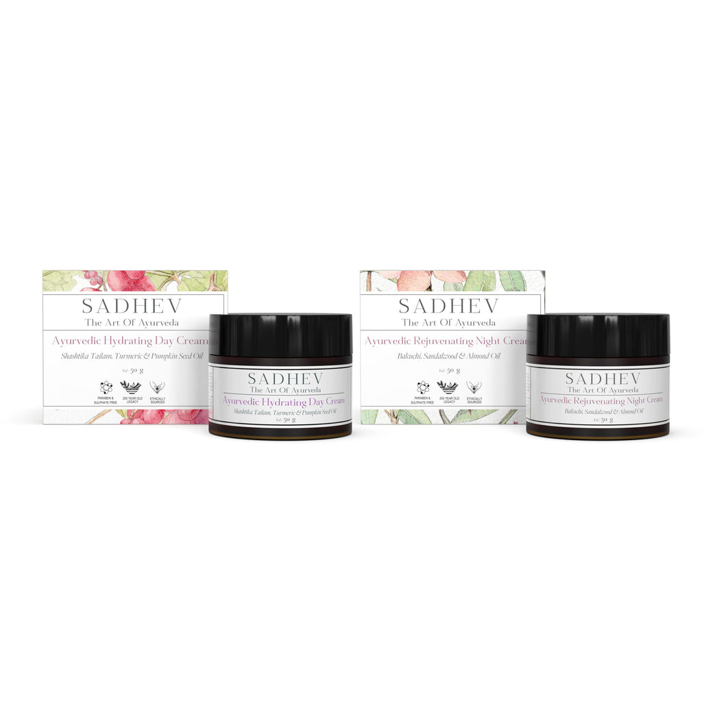Sadhev The Ayurvedic AM-PM Moisturizing Duo