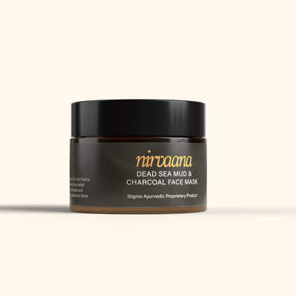 Evaraa Essential Dead Sea Mud and Charcoal Face Mask