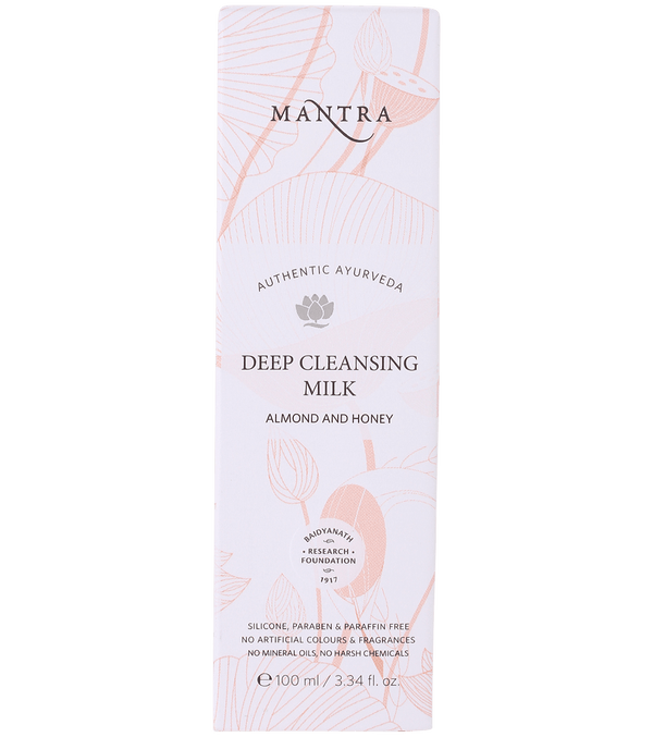 Mantra Herbal Almond And Honey Deep Cleansing Milk