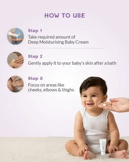 AreoVeda Deep Moisturising Baby Cream