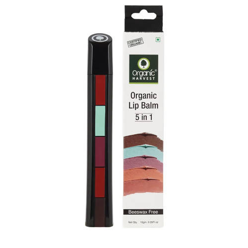 Organic Harvest Organic Lip Balm 5 in 1 - 10 gms