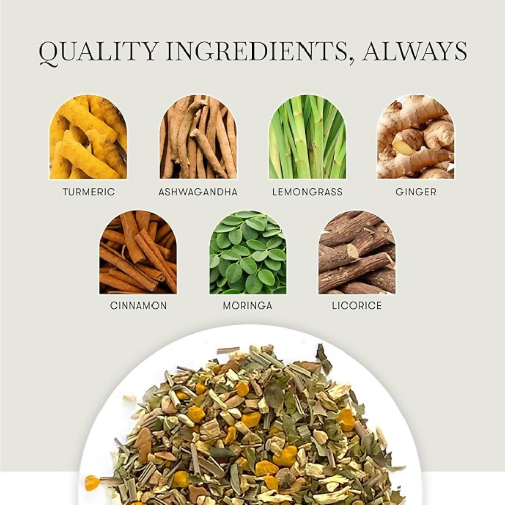 Luxmi Estates Astounding Ashwagandha – Certified Organic Herbal Infusion