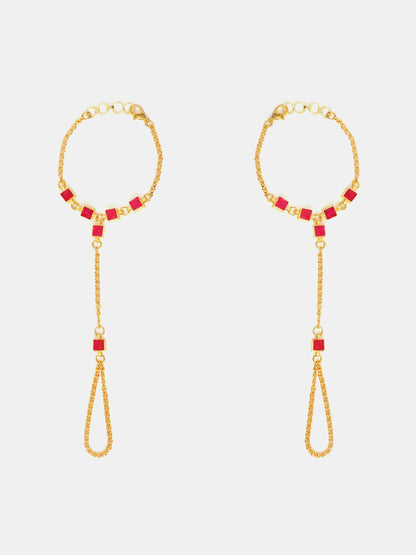Ruby Raang Aura Hand Chain