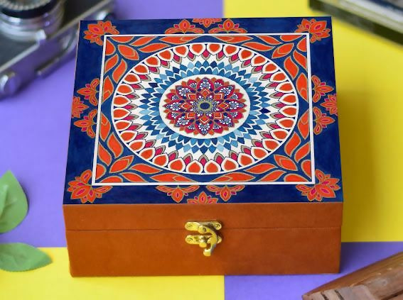 Collectibles India Wood Gift Box